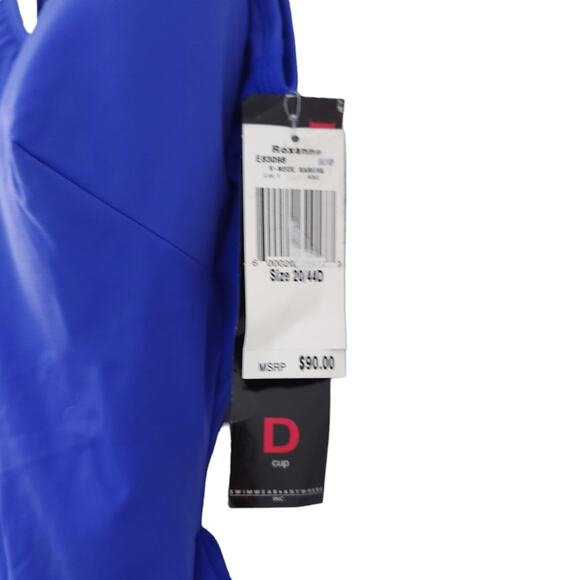 NEW Roxanne One Piece Swimsuit D Cup  Size 20, 44D, Front Skirted, Modest Swim - Picture 2 of 3